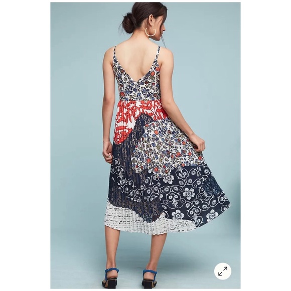 ANTHROPOLOGIE Isa Midi Dress - Picture 3 of 8